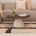 Sohome Organische Salontafel Madin Mangohout, 86cm - Bruin