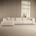 Nohr Loungebank Shenicka Chenille, 335cm - Beige