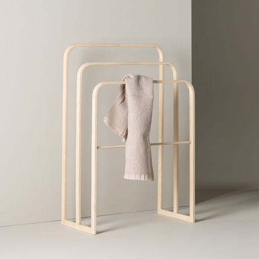 Nohr Handdoekenrek Shinika - Whitewash - vrijstaand - ThatLyfeStyle