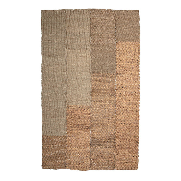 Bloomingville Vloerkleed Enzov Waterhyacint en zeegras, 150 x 245cm - Naturel