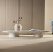 Nohr Ovale Salontafel Shundrika MDF Steenlook, 190 x 60cm - Beige - Ovaal