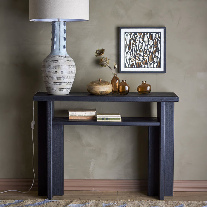 Bloomingville Sidetable Cupa 110 x 32cm - Zwart