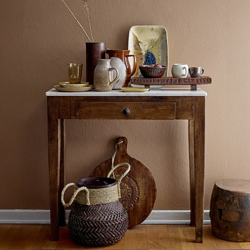Bloomingville Sidetable Hauge Mangohout 79 x 28cm - Bruin - ThatLyfeStyle