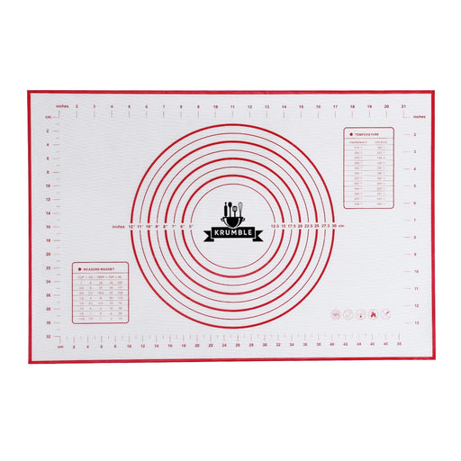 Krumble Siliconen bakmat met meeteenheden - 40 x 60 cm