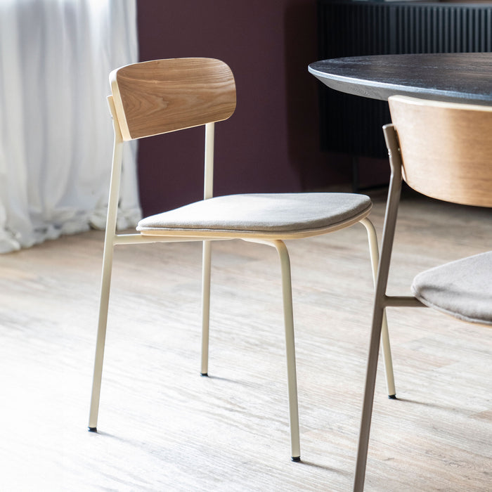 By-Boo Eetkamerstoel Skola - Beige
