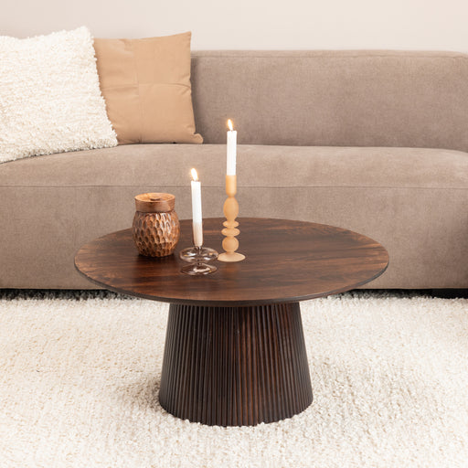 Sohome Ronde Salontafel Olav Mangohout, 80cm