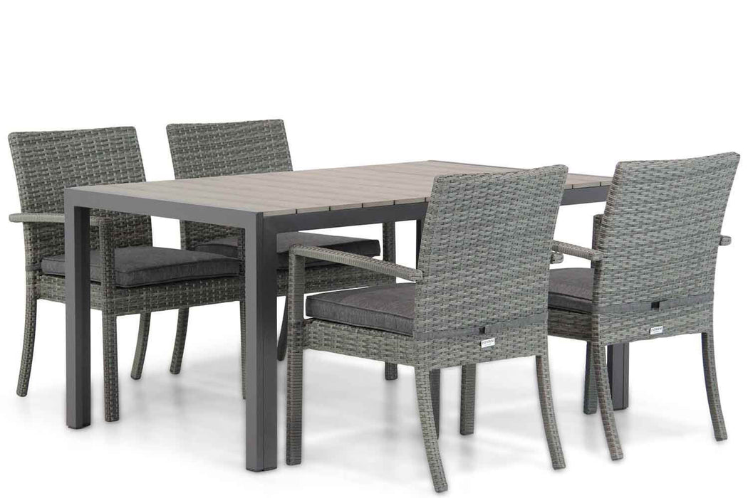 Domani Albergo/Young 155 cm dining tuinset 5-delig