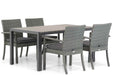 Domani Albergo/Young 155 cm dining tuinset 5-delig