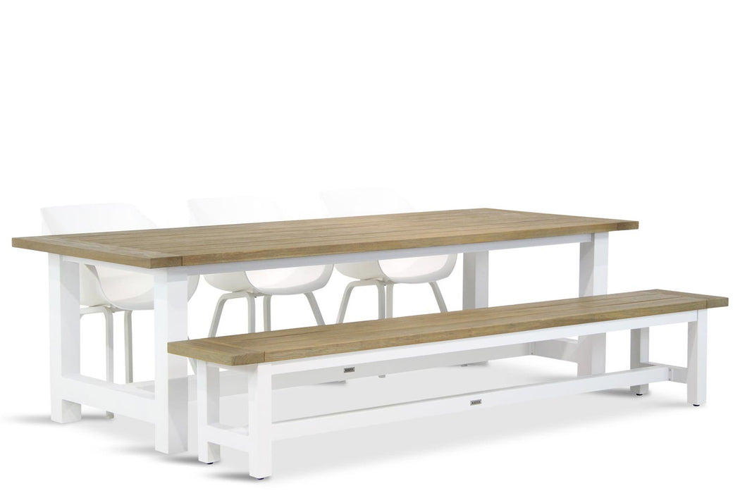 Hartman Sophie element/Los Angeles 260 cm dining tuinset 5-delig