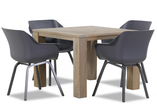 Hartman Sophie element/Brighton 100 cm dining tuinset 5-delig - 4691