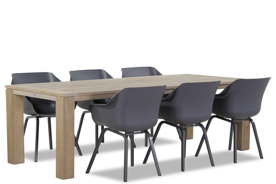 Hartman Sophie element/Brighton 240 cm dining tuinset 7-delig - 4694