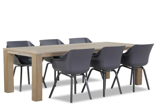 Hartman Sophie element/Brighton 240 cm dining tuinset 7-delig - 4694