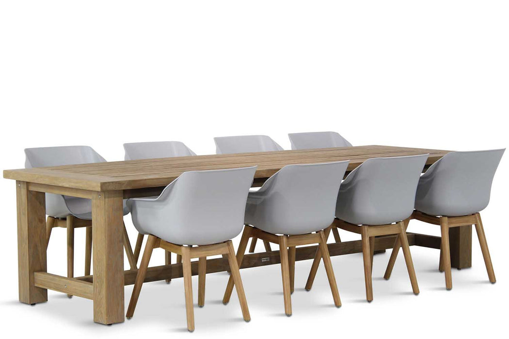 Hartman Sophie teak/Fourmile 300 cm dining tuinset 9-delig - 5988
