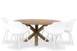 Hartman Sophie element/Sand City rond 160 cm dining tuinset 7-delig - 5774