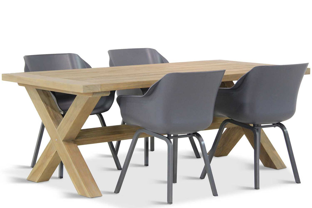 Hartman Sophie element/Oregon 200 cm dining tuinset 5-delig - 5924