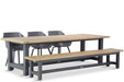 Hartman Sophie xerix element/San Francisco 260 cm dining tuinset 5-delig