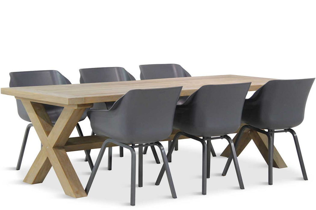 Hartman Sophie element/Oregon 240 cm dining tuinset 7-delig - 5940