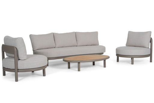 Santika Wave stoel-bank loungeset 4-delig - 25996