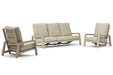 Osmen Manly stoel-bank loungeset 3-delig