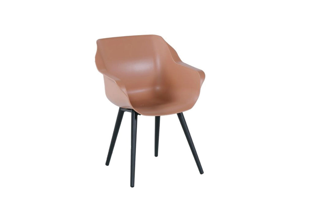 Hartman Sophie studio dining tuinstoel italian terra - met gratis kussen