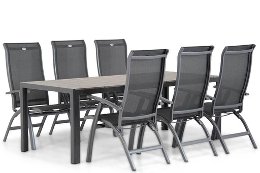 Hartman Summerland/Young 217 cm dining tuinset 7-delig
