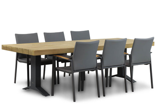 Lifestyle Brandon/Superior 260 cm dining tuinset 7-delig