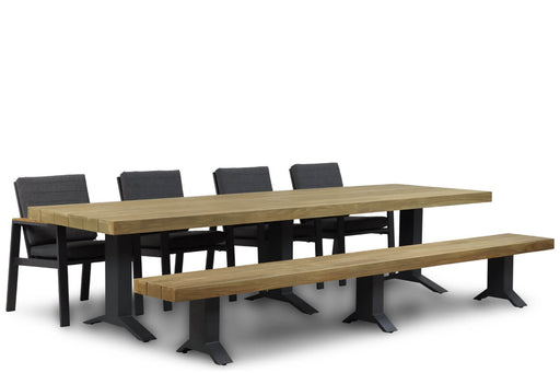 Lifestyle Marietta/Superior 330 cm dining tuinset 6-delig