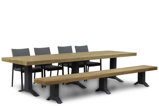 Lifestyle Brandon/Superior 330 cm dining tuinset 6-delig