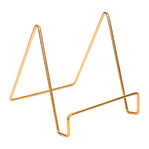 QUVIO Boekensteun minimalistisch - 15,5 x 13 x 14 cm - Goud
