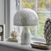 Bloomingville Tafellamp Adria Capiz-schelp, 43cm hoog - Mother of pearl
