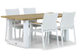 Lifestyle Brandon/Talai 180 cm dining tuinset 5-delig - 19229