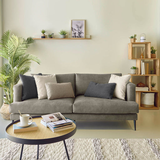 Kave Home 2-zits Bank Tanya Lederlook