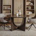 Tower Living Ronde Eettafel Fermo Mangohout, 130cm - Bruin