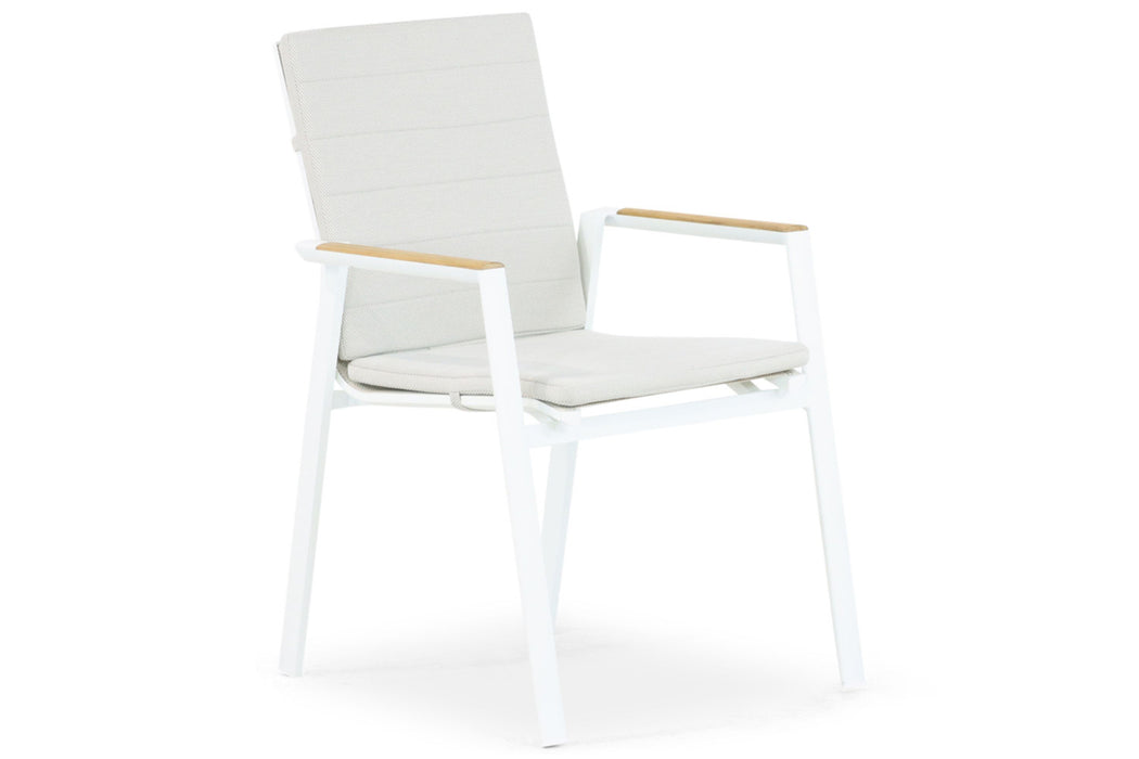 Lifestyle Fiora dining tuinstoel met kussen - 21189