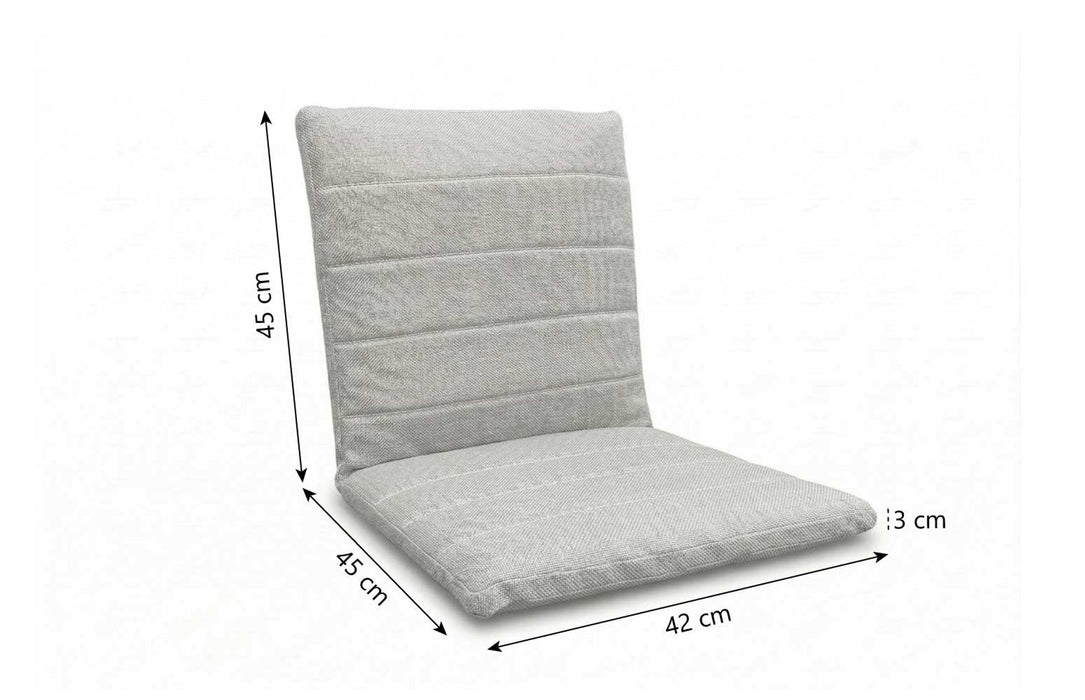 Timo dining tuinstoel kussen Soft grey