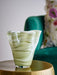 Bloomingville Vaas Toryn, Glas, 24cm - Groen