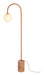 its about RoMi Vloerlamp Tivoli Travertin & Glas, 160cm - Terracotta