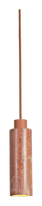 it's about RoMi Hanglamp Tivoli Travertin, Ø7 x H20cm - Terracotta