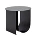 Bloomingville Ronde Bijzettafel Cher 43cm - Zwart - Vierkant