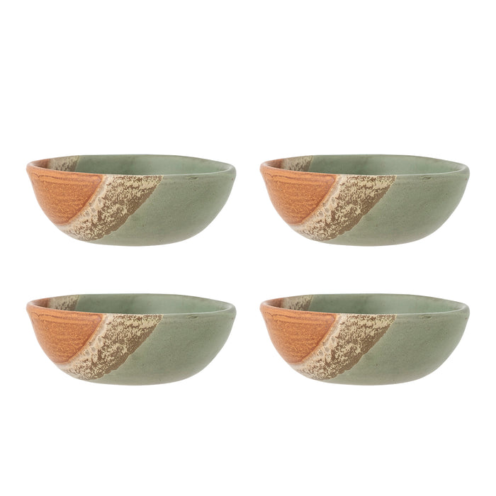 Bloomingville Schaal Paula Set van 4 stuks - Groen