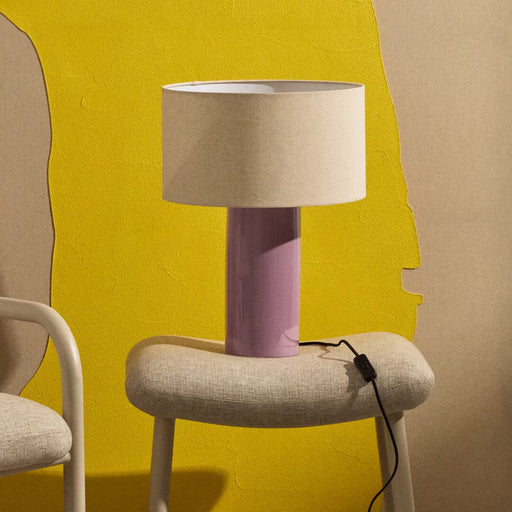 Kave Home Tafellamp Toneric Keramiek - Lila