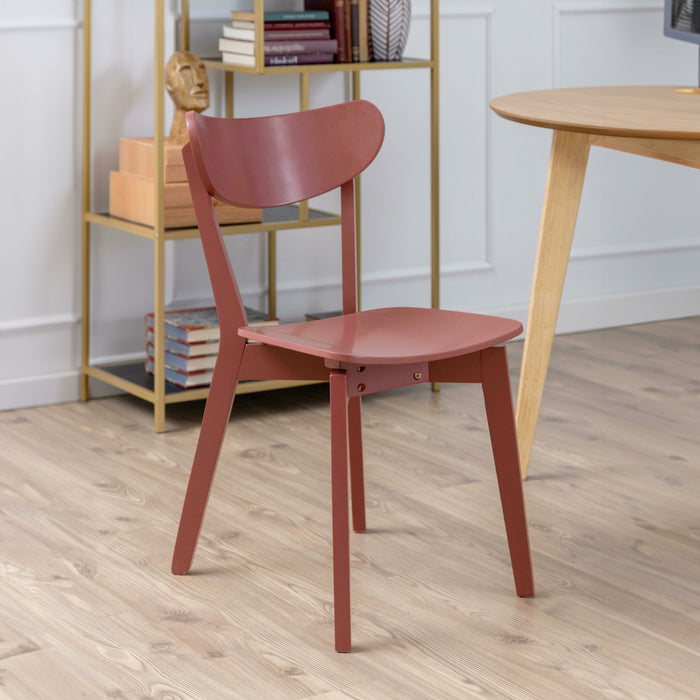 Bendt Houten Eetkamerstoel Torkil - Terracotta