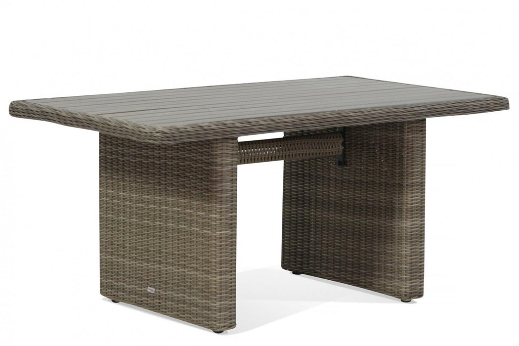 Garden Collections Toronto lounge/dining tuintafel 140 x 80 cm naturel