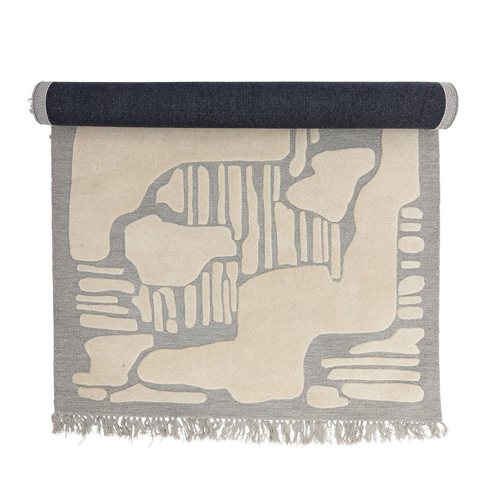 Bloomingville Vloerkleed Napoli 200 x 140cm - Grijs