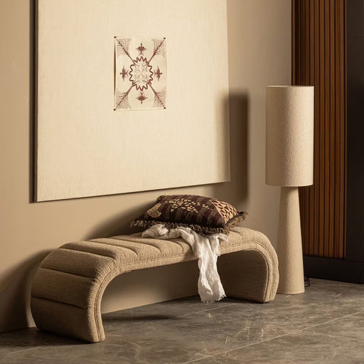 WOOOD Eetkamerbank Traffic Geweven, 160cm - Naturel - BePureHome - ThatLyfeStyle