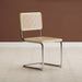Nohr Eetkamerstoel Trevonte Rattan / Chroom - Naturel - ThatLyfeStyle