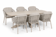 Lifestyle Monaco/Belluno 220x100 cm dining tuinset 7-delig