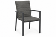 Lifestyle Timo dining tuinstoel antraciet/dark grey