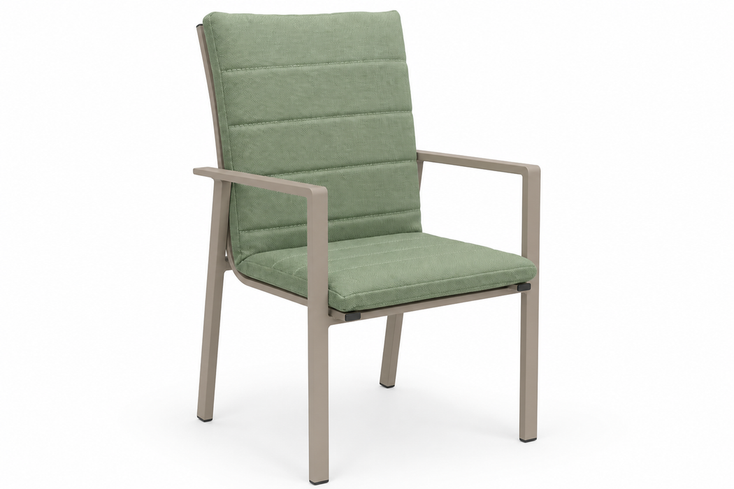 Lifestyle Timo dining tuinstoel loft/moss green