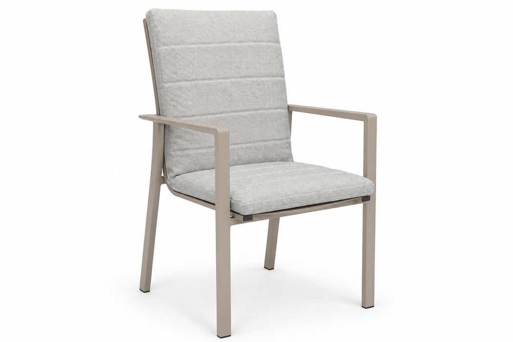 Lifestyle Timo dining tuinstoel loft/soft grey